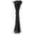 Klein Tools 450-210 Cable Ties, Zip Ties, 50-Pound Tensile Strength, 11.5-Inch, Black