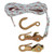 Klein Tools H1802-30SR Block and Tackle, Blocks 267/268, Anchor Hook 258