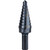 Klein Tools KTSB03 9-Step Drill Bit, 3/8-Inch Hex, Double Straight Flute, 1/4-Inch to 3/4-Inch
