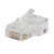Klein Tools VDV826-763 Pass-Thru Modular Data Plugs, RJ45-CAT6, 200-Pack