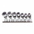 Proto J52100 Set Skt 3/8 Drive 7 Pc 6 Pt (1 SET)
