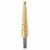 Irwin 15102ZR Unibit-2T 3/16"-1/2" Step Drill Tin