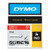 DYMO RHINO RHINO 1/2" RED VINYL (WHITE PRINT)