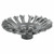 Weiler 13486 4-1/2" Knot Wire Bevel Brush .020" Ss 5/8-11 Ah