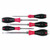 Wiha Tools 53090 5-Pc Slotted/Phillips Softfinish Heavy Duty (1 SET)