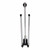 Cortina 07-805-1 Quadra-Flex Qf-Vr Stand- Dual Spring /36" & 48"