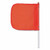 Checkers FS5-QD-O Warning Whip5'12" Orangeflagplainquick Disc