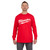 Milwaukee 608R-S Heavy Duty T-Shirt - Long Sleeve Logo Red S