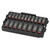 Milwaukee 49-66-6816 SHOCKWAVE Impact Duty Socket 3/8 Drive 19PC MM Tray Set