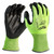 Milwaukee 48-73-8943B High Visibility Cut Level 4 Polyurethane Dipped Gloves - XL