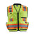 Milwaukee 48-73-5163 Class 2 Surveyor's High Visibility Yellow Safety Vest - 2XL/3XL