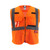 Milwaukee 48-73-5118 Class 2 High Visibility Orange Mesh Safety Vest - 4XL/5XL