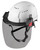 Milwaukee 48-73-1425 BOLT Full Face Shield - Gray Dual Coat Lens (Compatible with Safety Helmets & Hard Hats)