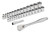 Milwaukee 48-22-9088 29pc 3/8" Drive Metric & SAE Ratchet and Socket Set with FOUR FLAT SIDES