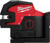 Milwaukee 3624-20 M12 Green Laser  Cross Line & 4-Points
