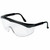 Mcr Safety SS110 Stratos Black Frame Clear Lens Safety Glass