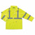 Ergodyne 24322 Glowear 8365 Class 3 Rain Jacket Lime Small