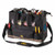 Clc Custom Leather Craft 1534 23 Pocket - 16" Tote Bagw/ Top-Side Plastic Tra