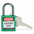 Brady 143152 Compact Safety Padlock Green