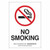Brady 25119 B401 7H X10W Red/Blk/Wht No Smoking