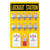 BRADY TEN LOCK STATION W/COMPONENTS  BLK/YELLOW