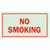 Brady 80248 Glow-In-The-Dark No Smoking 7X10 Sign