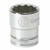 Gearwrench 80494 3/8" Drive 12 Point Standard Metric Socket 18 mm