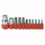 Gearwrench 80578 Set Skt Hex Bit Met 3/8& 1/2Drive 10Pc (1 ST)