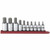 Gearwrench 80579 10Pc 3/8"& 1/2" Drive Sae Hex Bit