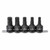 GEARWRENCH SET SKT 3/4" DR HEX BIT 5PC MET