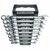 Gearwrench 85798 8Pc XL Locking Flex Combo Sae Wr Set