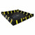 Justrite 28550 Berm Indust Quickberm 16'X16'X12"