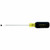 Klein Tools 605-6 1/4-Inch Cabinet Screwdriver, Heavy Duty, 6-Inch Round Shank
