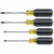 Klein Tools 85664 Screwdriver Set, Square Recess, 4-Piece