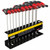 Klein Tools JTH610E Hex Key Set, SAE T-Handle, 6-Inch, with Stand, 10-Piece