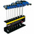Klein Tools JTH68M Hex Key Set, Metric, Journeyman T-Handle, 6-Inch with Stand, 8-Piece
