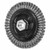 Pferd 82608 4-7/8" Stringer Bead Knot Wheel .020 Ss Wire 5/8