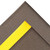 Notrax 415R0024BY Mat415 Pebble Step W/Shield 3/8 2X60 Blk/Yl (1 RL)