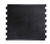 Notrax 545S3631BL Mat545 Diamond Top Interlock Single 36X31 Black