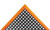 Notrax 549S2640OB Mat549 Safety Stance 3-Side 26X40 Black/Orange