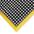 Notrax 549S3124YB Mat549 Safety Stance 3-Side 38X124 Black/Yellow