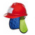 Hyperkewl 6535-HV Evaporative Cooling Hardhat Pad W/ Neck Shade