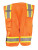 Occunomix ECO-ATRANS-OL Cl 2 Vest-Solid-2Tone-Zip-8 Poc-L-O