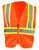 Occunomix ECO-IM2TZ-OXL Cl2 Vest-Mesh-2Tone-Zip-2 Poc-XL-O