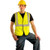Occunomix LUX-SSG/FR-YL Prem Flame Resist Solidvest Cl 2 Yw L