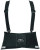 Occunomix OK-250S-XL XL Black Classic Lumbarback Support Mesh &