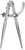 C.S. Osborne 106-6 6" Wing Divider Forged Steel