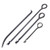 C.S. Osborne 904P Rigid Packing Tool Set-4 Ea Mt10-6-Mt10 (1 ST)