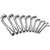 Facom FF-75.JU10 10Pc 6X6 Point 90 Socket Wrench Set