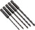 Irwin 4935642 5 Pc Hex Shank Drill Bitset